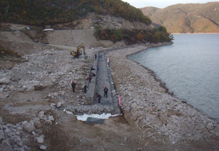黑龙江荒沟水库支挡工程_1