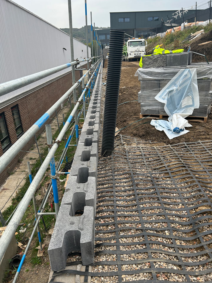 ParaGrid Geogrid reinforcement