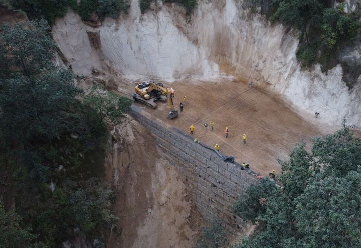 During construction - 2