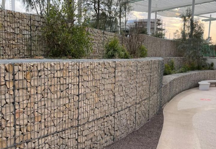 Completed wall