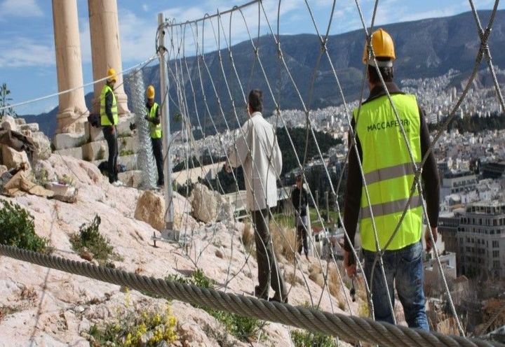 ΕΡΓΑΣΙΕΣ ΤΟΠΟΘΕΤΗΣΗΣ ΤΟΥ ΦΡΑΚΤΗ ΑΝΑΣΧΕΣΗΣ ΒΡΑΧΟΠΤΩΣΕΩΝ