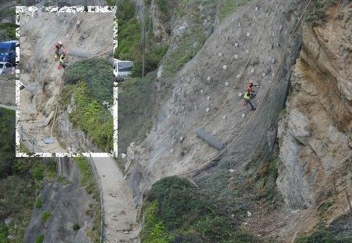 Abcas was installing the Maccaferri solution