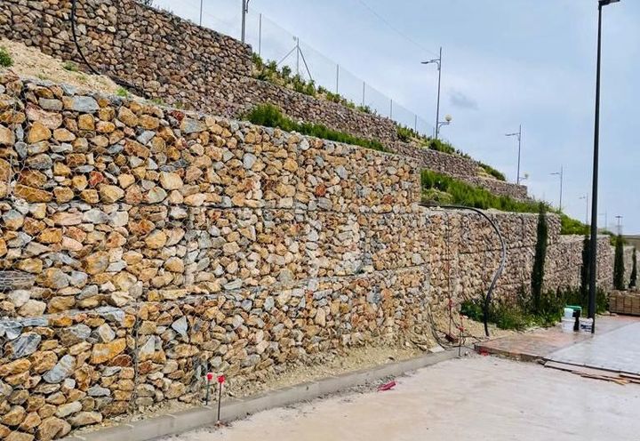 Muro de gaviones