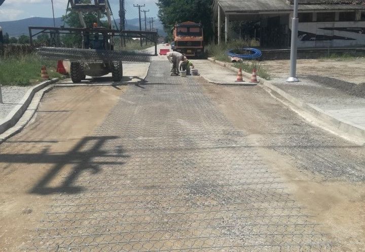 ΠΡΟΕΤΟΙΜΑΣΙΑ ΒΑΣΗΣ KAI ΤΟΠΟΘΕΤΗΣΗ  ROADMESH