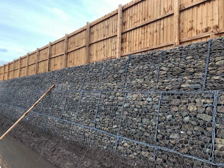 Blackburn Housing Development Retaining Wall
