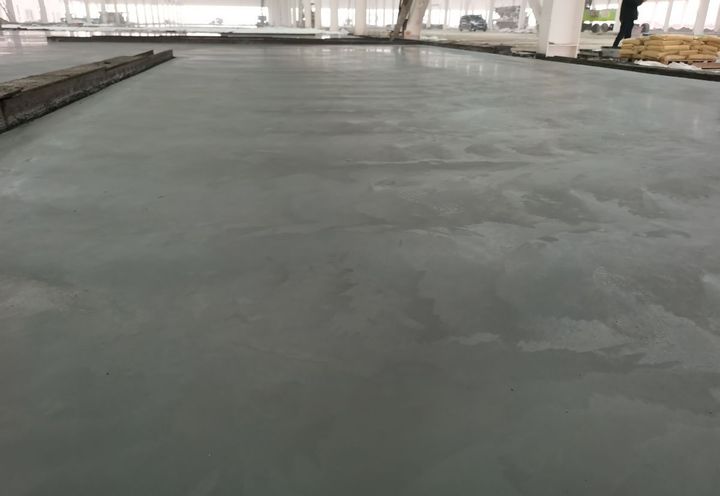 图4 钢纤维混凝土地坪施工完成后效果