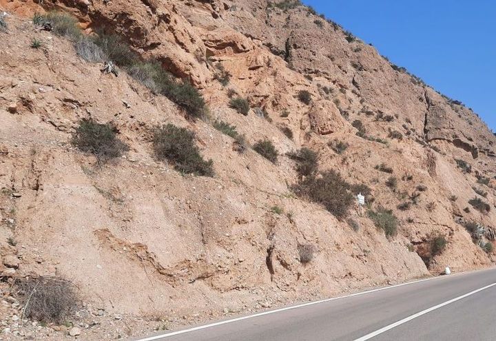 View of the slope