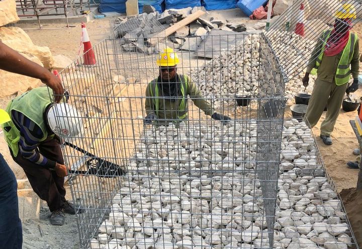 During installation