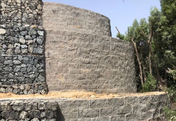 Completed walls