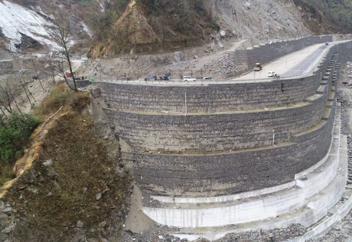 MITIGATION OF LANDSLIDE ZONE AT NH-58, LAMBAGARH_3