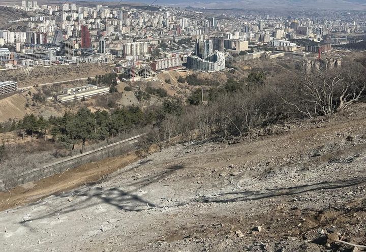 Pre-Installation Condition of the Slope