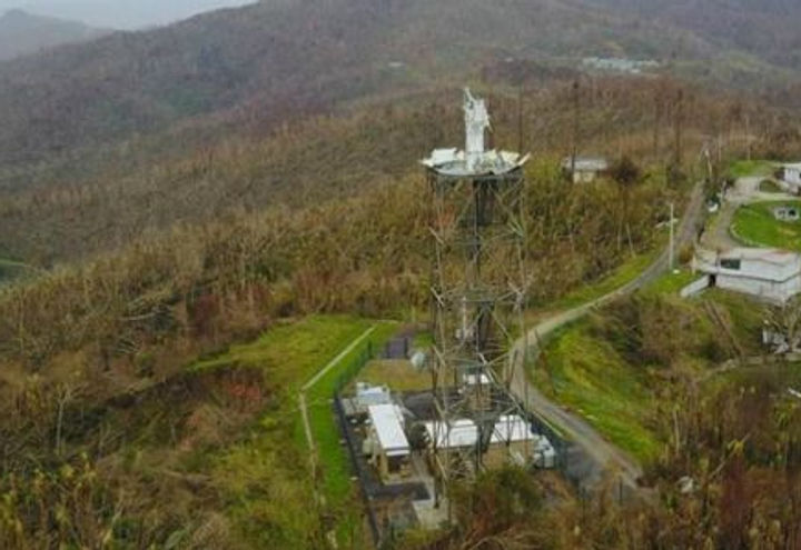 Radar after Hurricane Maria - Courtesy of NWS Radar Operations Center