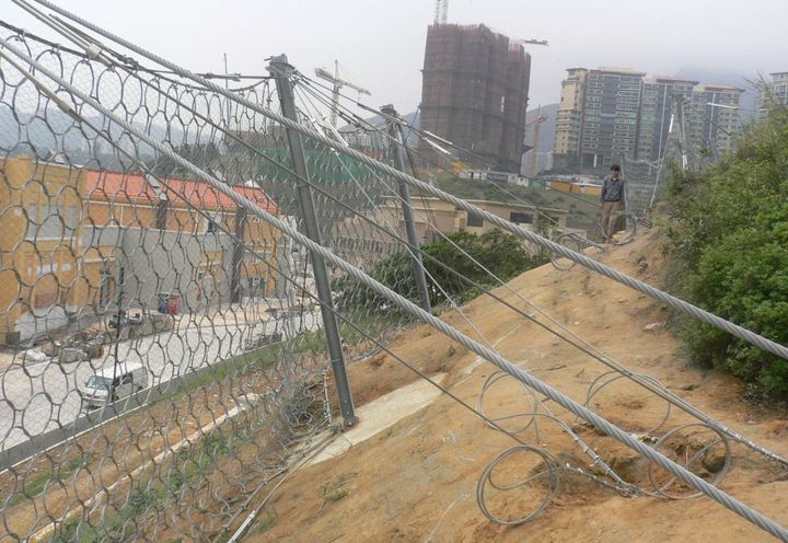 DEBRIS FLOW BARRIER AT DISCOVERY BAY NORTH DEVELOPMENT: TOWN PLAZA_2