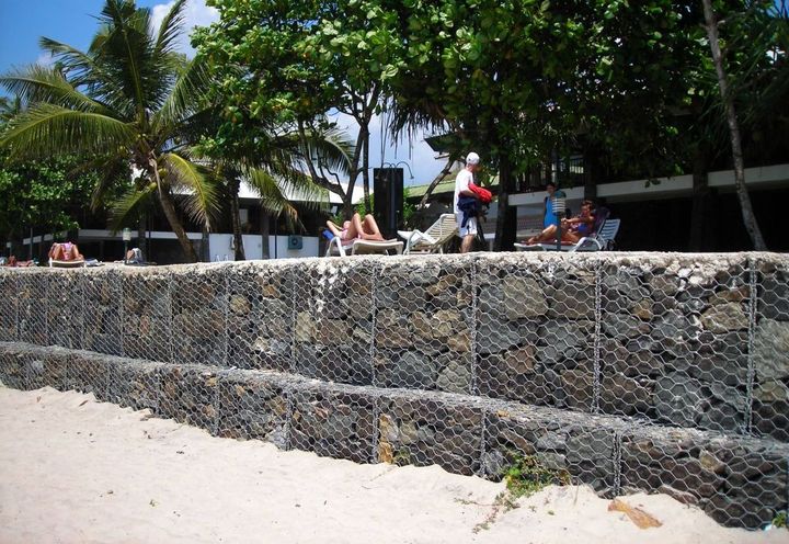 KOGGALA BEACH HOTEL RETAINING WALL  _1