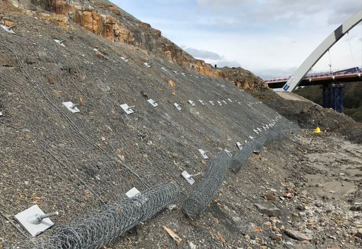 A465 Road Improvement Slope Stabilisation Solutions for South Wales Infrastructure