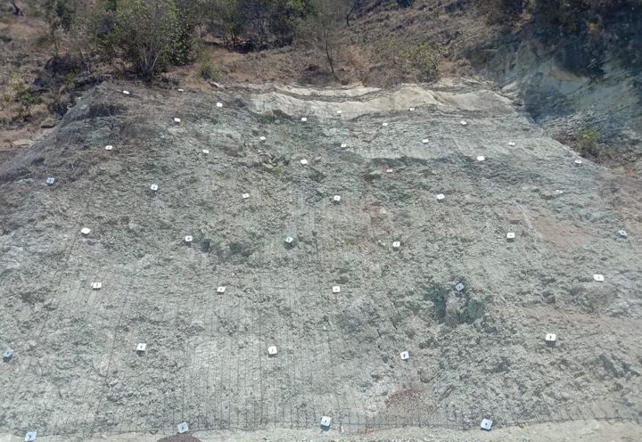 ROCKFALL MITIGATION (NETTING) AT PRESERVASI JALAN AEGELA - BATAS K_2