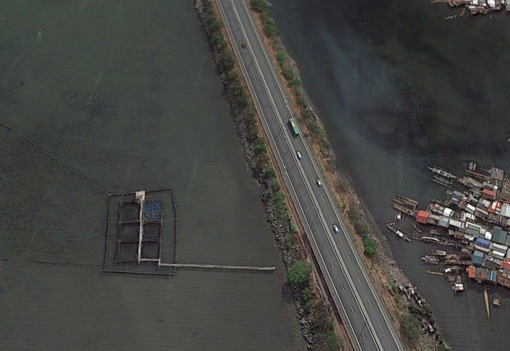CAVITEx as seen in Google Earth.