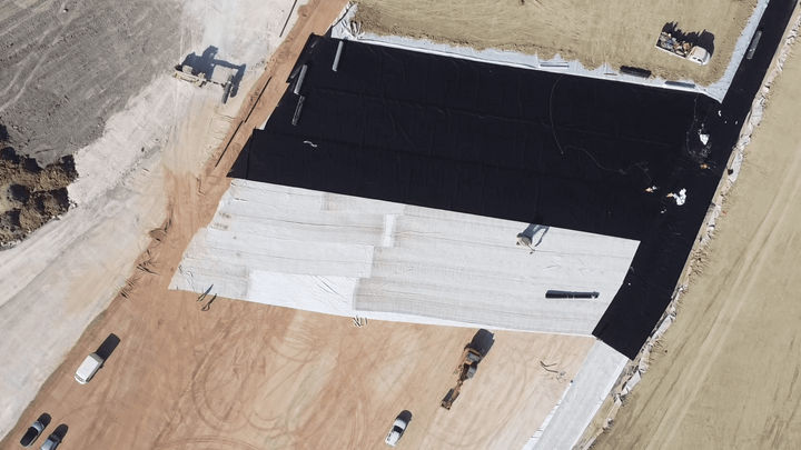 During construction