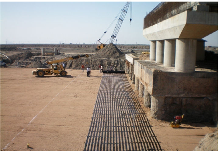 Photo 3: Laying of Paralink®