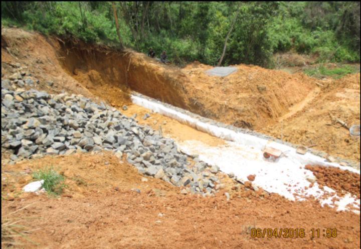 RETAINING WALL FOR LANDSLIDE MITIGATION, JAMBI_0