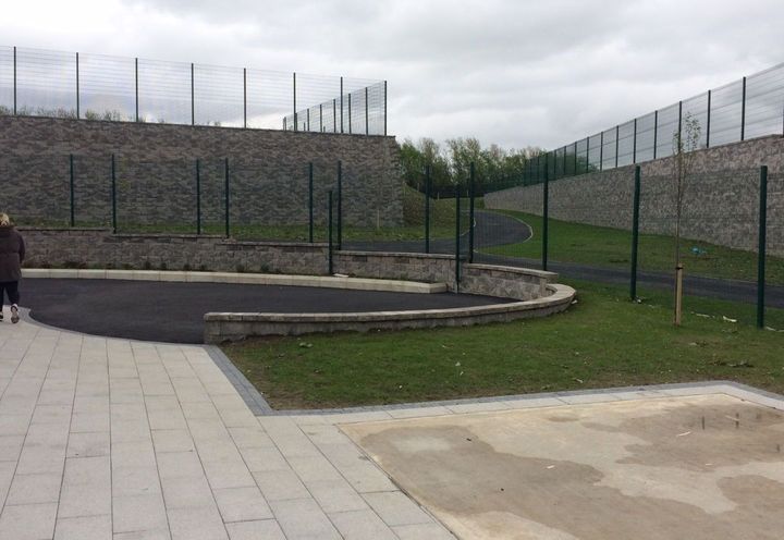 Construction of walls begin on site