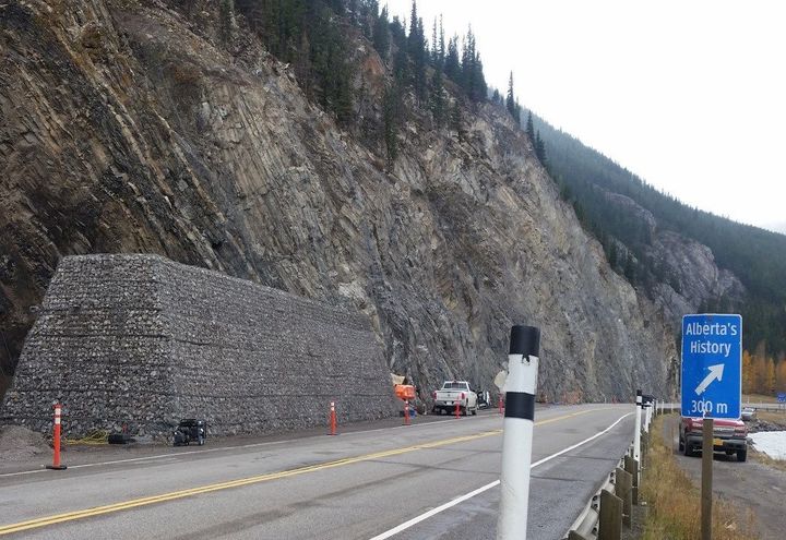 Finished Embankment with Terrawall System