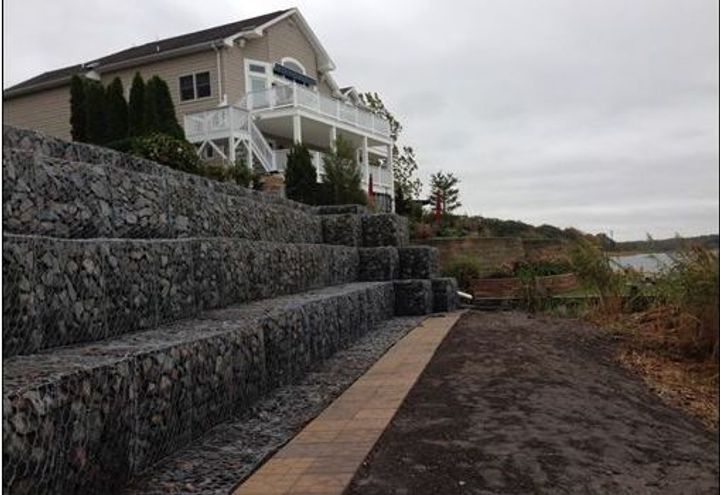 Post installation- completed wall