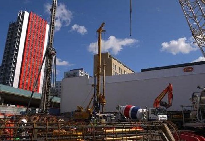 General view of the site from Silvertown Way