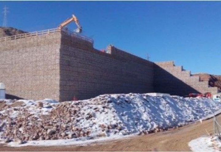 Crusher Terramesh System Retaining Wall