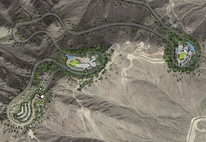Road master plan by M/s. Khatib & Alami)
