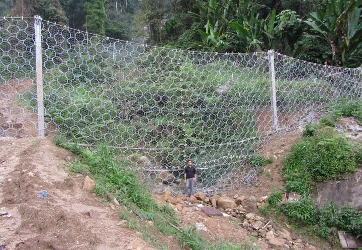 DEBRIS FLOW BARRIER AT GUA MUSANG, KELANTAN. MALAYSIA_2