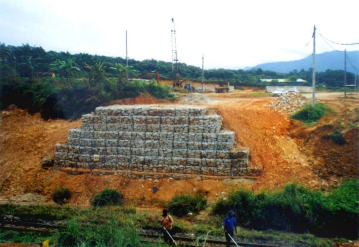 BRIDGE ABUTMENT AT HULU SELANGOR, MALAYSIA_1