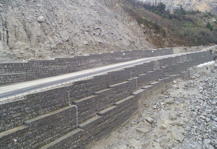 MITIGATION OF LANDSLIDE ZONE AT NH-58, LAMBAGARH_4