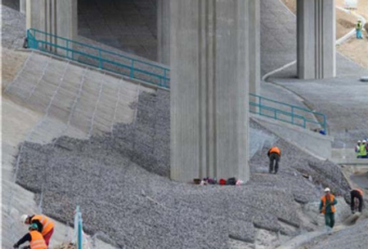 During contruction activities