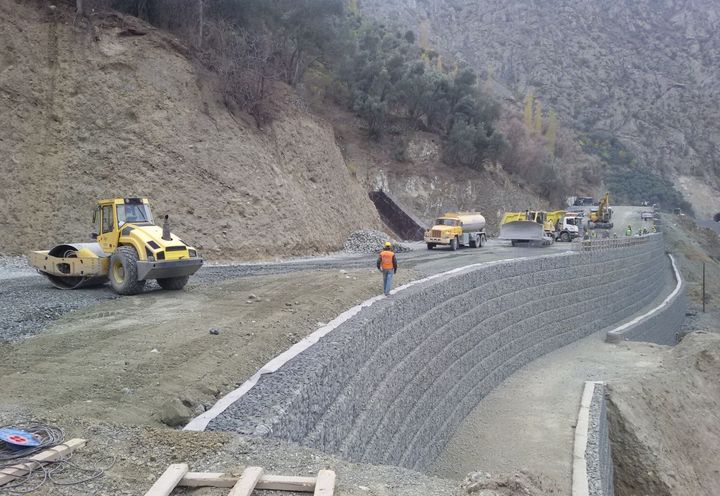 ARTVİN DAM TERRAMESH SYSTEM WALL APPLICATION_1