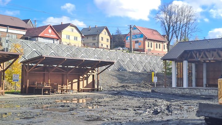 Pohľad na hotovú konštrukciu