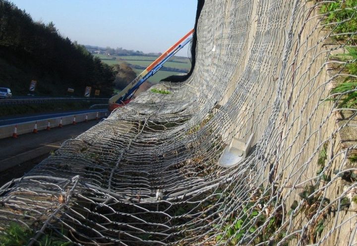 A38 Liskeard Bypass Retaining Wall Remediation