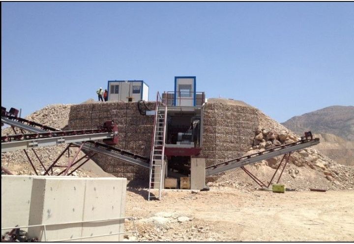 RETAINING WALL FOR THE JAW CRUSHER_0