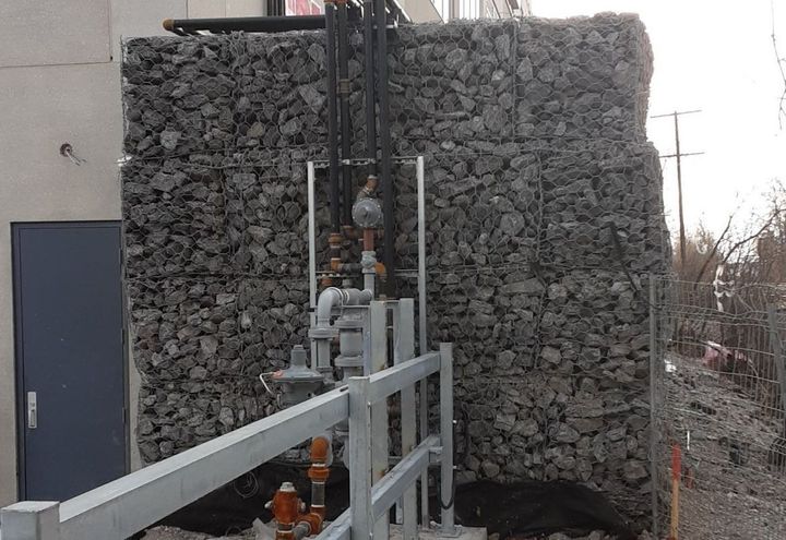 End of wall