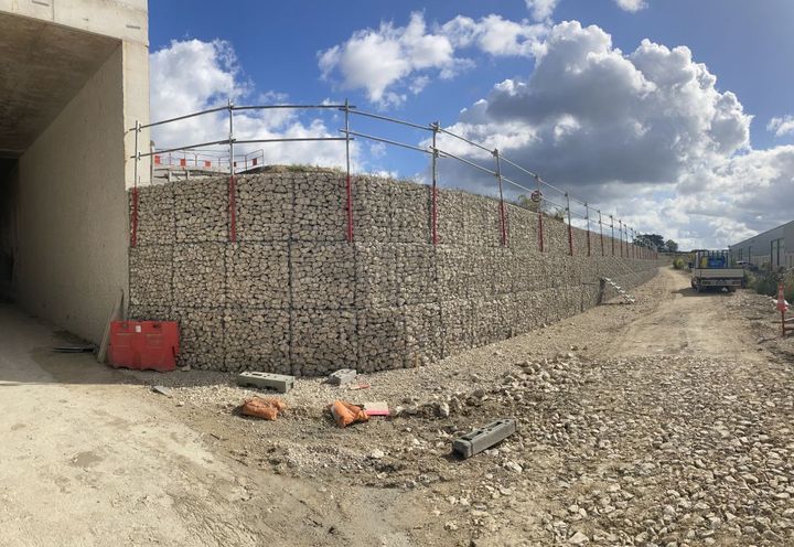 Terramesh System wall