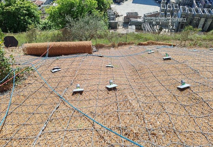 Clouage de sol et grillage renforcé MacArmour BIO 30x30 PoliMac