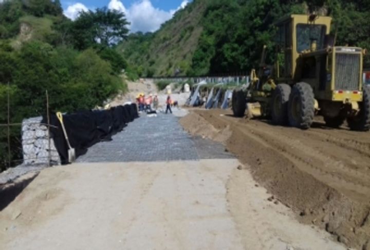 During the works