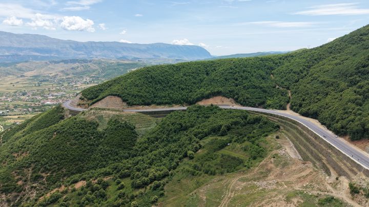 Qukes - Qafe Plloce Road-Lot3, Reinforced Retaining Walls  