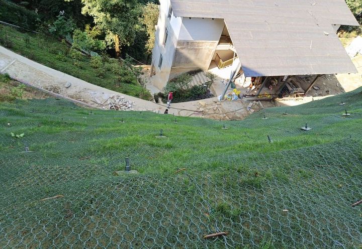  Figure 6-Vegetation establishment over slope