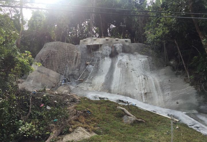 ROCKFALL MITIGATION AT TANJUNG BUNGAH , PULAU PINANG, MALAYSIA_1