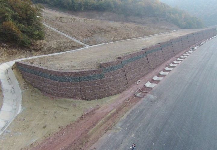GEBZE-ORHANGAZI-İZMIR MOTORWAY GABION RETAINING WALL PROJECT_0