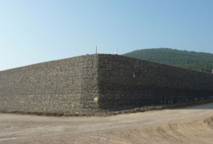 Panaromic view of Terramesh System
