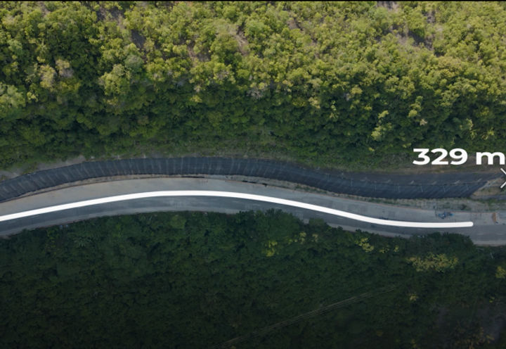 329 meter long