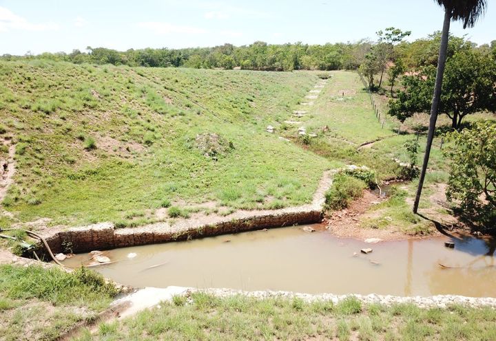 before the construction