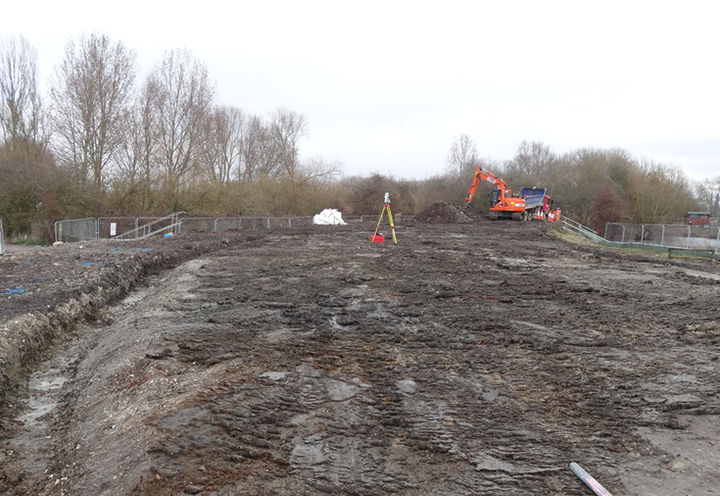 The ground investigation identified predominantly soft surrounding soils